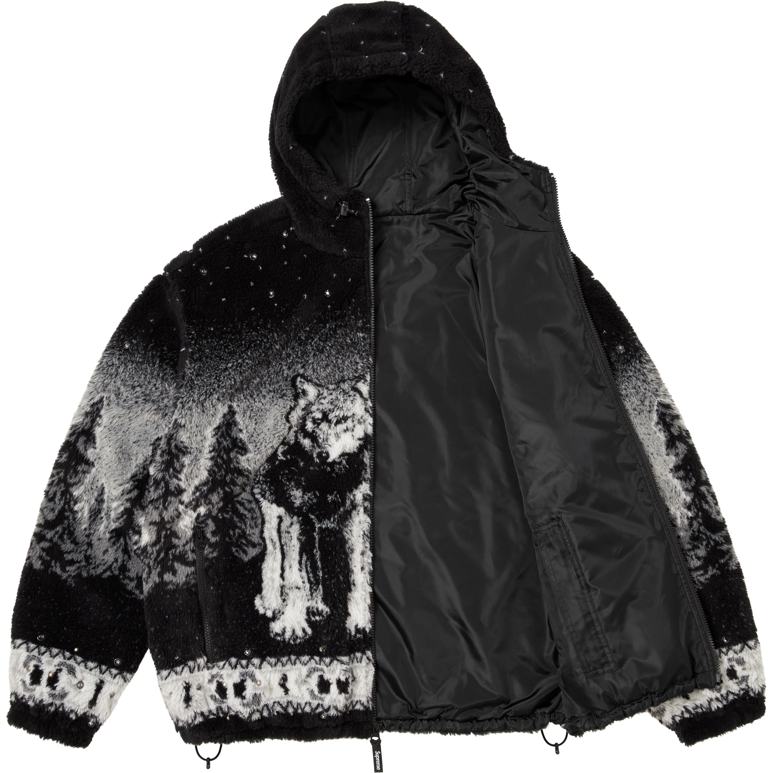 Supreme®/b.b. Simon Reversible Hooded Fleece Jacket view 18